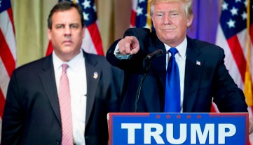 Donald Trump, Chris Christie